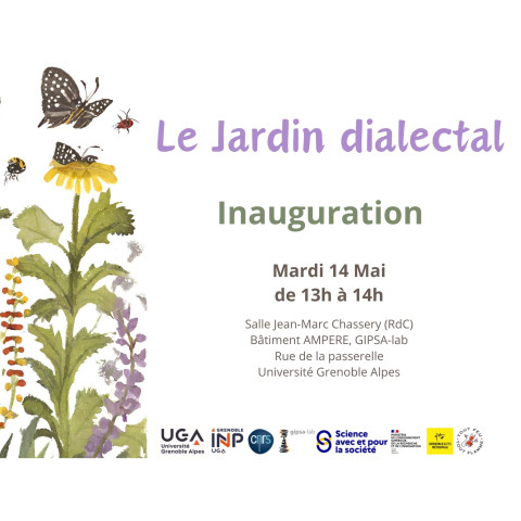 Inauguration du Jardin Dialectal, Mai 2024
