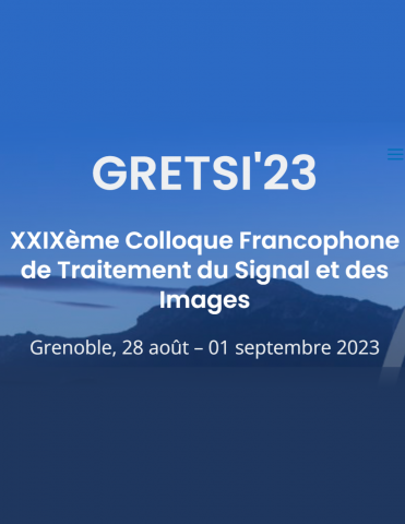 Annonce du GRETSI'23