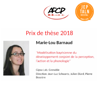 Prix de thèse Marie Lou BERNARD