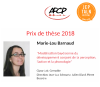Prix de thèse Marie Lou BERNARD