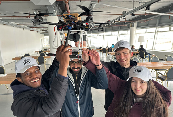 1er prix à la European Robotics League 2026